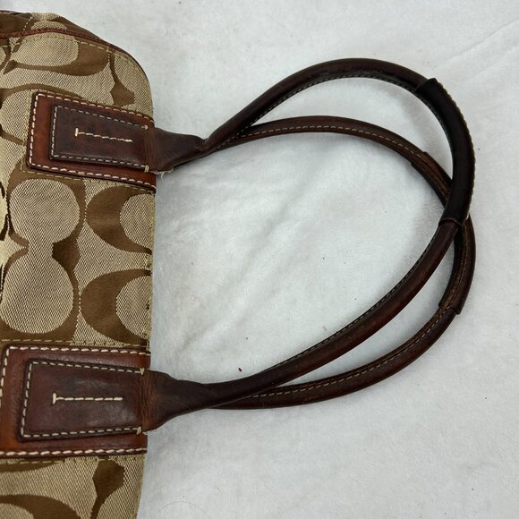 Vintage COACH Hamptons Signature Classic Logo Bag Satchel - Picture 10 of 16